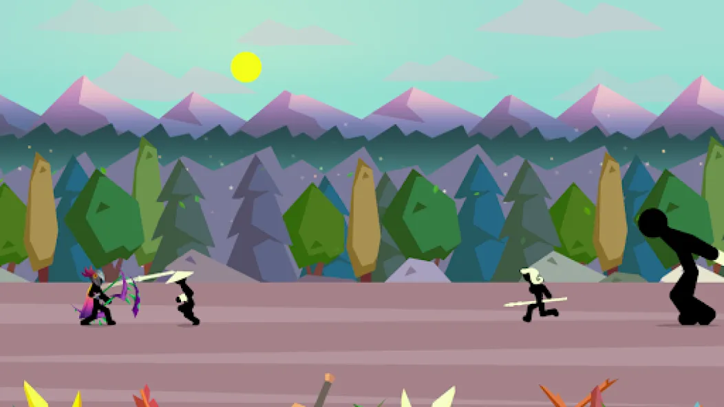 Взломанная Stick Fight: Shadow Archer (Стк Файт)  [МОД Mega Pack] — стабильная версия apk на Андроид screen 4