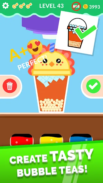 Взломанная Bubble Tea!  [МОД Mega Pack] — полная версия apk на Андроид screen 1