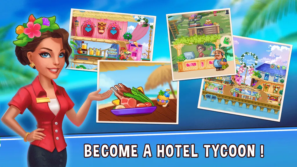 Взломанная Hotel Empire Fever (Отель Империя Фивер)  [МОД Unlocked] — последняя версия apk на Андроид screen 2