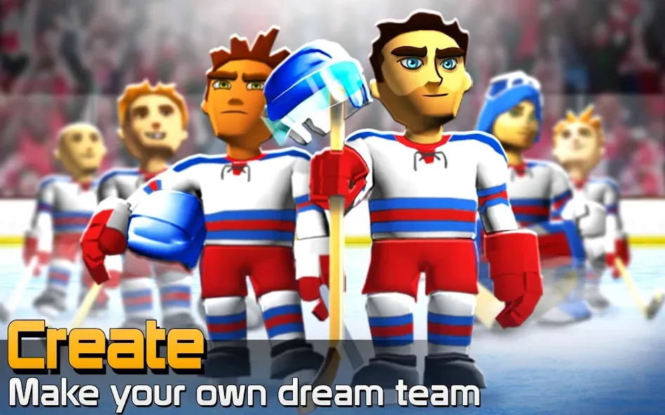 Взлом BIG WIN Hockey (БИГ ВИН Хоккей)  [МОД Много денег] — стабильная версия apk на Андроид screen 1