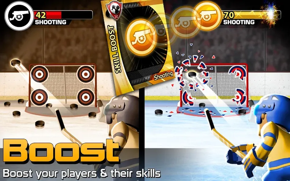 Взлом BIG WIN Hockey (БИГ ВИН Хоккей)  [МОД Много денег] — стабильная версия apk на Андроид screen 2