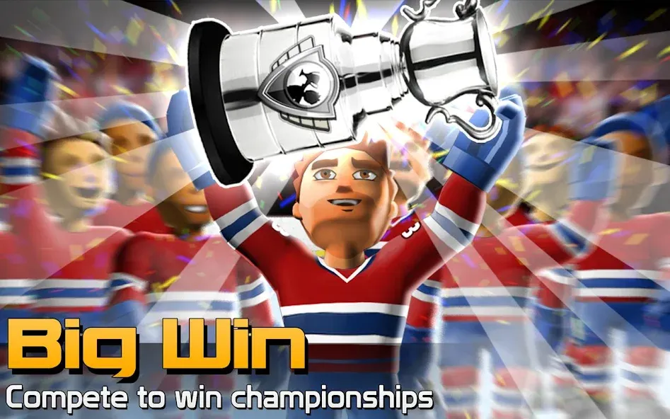 Взлом BIG WIN Hockey (БИГ ВИН Хоккей)  [МОД Много денег] — стабильная версия apk на Андроид screen 5