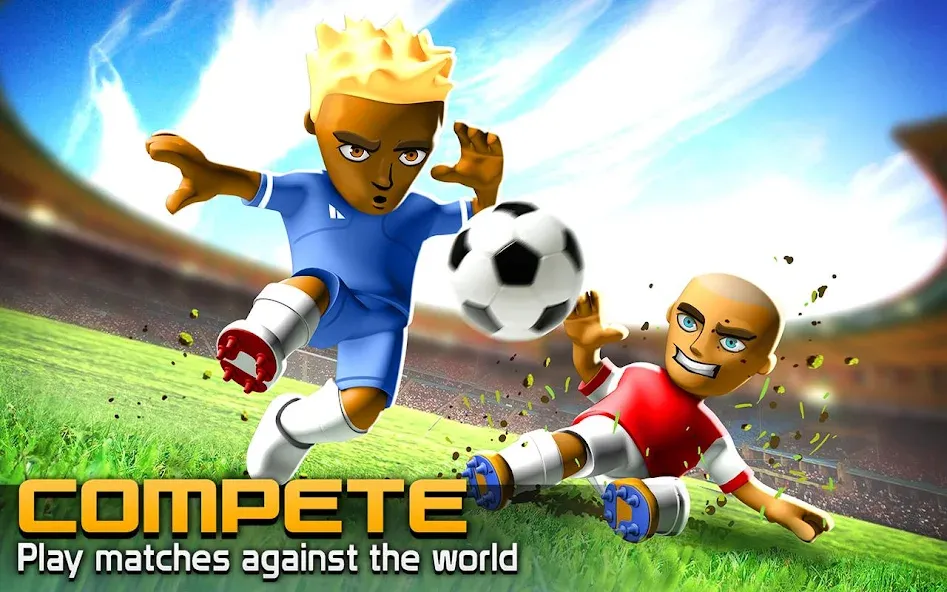 Скачать взломанную BIG WIN Soccer: World Football (БИГ ВИН Соккер)  [МОД Бесконечные монеты] — полная версия apk на Андроид screen 1