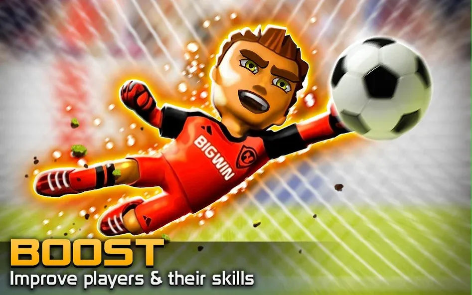 Скачать взломанную BIG WIN Soccer: World Football (БИГ ВИН Соккер)  [МОД Бесконечные монеты] — полная версия apk на Андроид screen 5