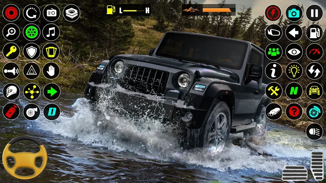 Скачать взлом Offroad SUV: 4×4 Driving Game. (Оффроуд внедорожник)  [МОД Unlocked] — стабильная версия apk на Андроид screen 1