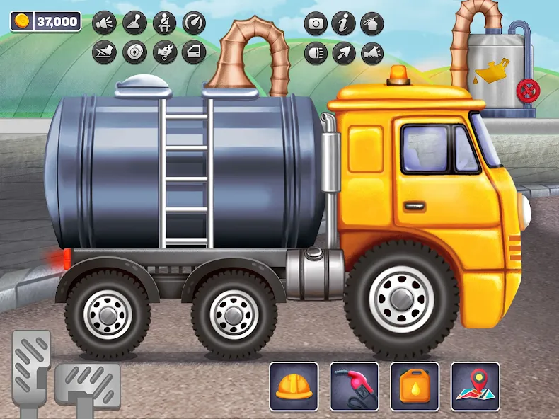 Скачать взлом Oil Tanker Truck Games  [МОД Много денег] — полная версия apk на Андроид screen 5