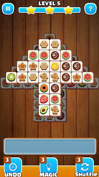 Взлом Tile Match Sweet -Triple Match  [МОД Все открыто] — полная версия apk на Андроид screen 2