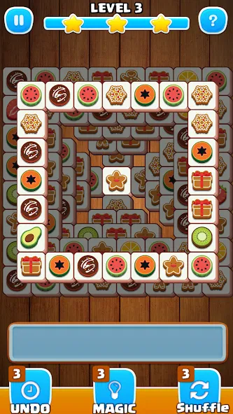 Взлом Tile Match Sweet -Triple Match  [МОД Все открыто] — полная версия apk на Андроид screen 3