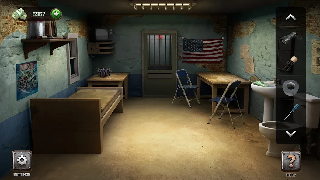 Скачать взлом 100 Doors — Escape from Prison (сто)  [МОД Все открыто] — последняя версия apk на Андроид screen 2