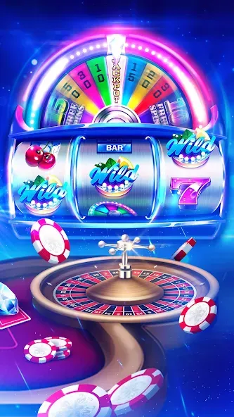 Скачать взломанную Huuuge Casino Slots Vegas 777 (Хьюдж Казино Слотс Вегас 777)  [МОД Бесконечные монеты] — последняя версия apk на Андроид screen 3