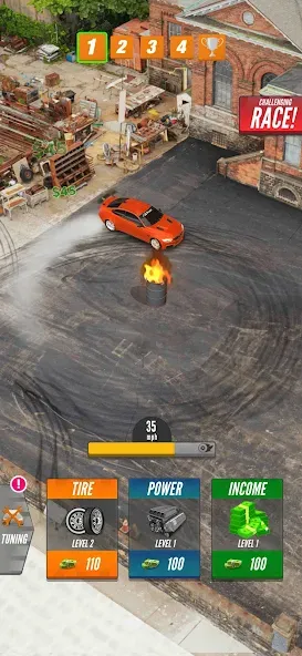 Скачать взлом Drift 2 Drag (Дрифт 2 Дрэг)  [МОД Много денег] — полная версия apk на Андроид screen 1