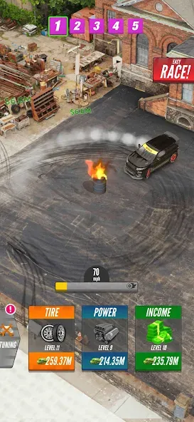 Скачать взлом Drift 2 Drag (Дрифт 2 Дрэг)  [МОД Много денег] — полная версия apk на Андроид screen 4