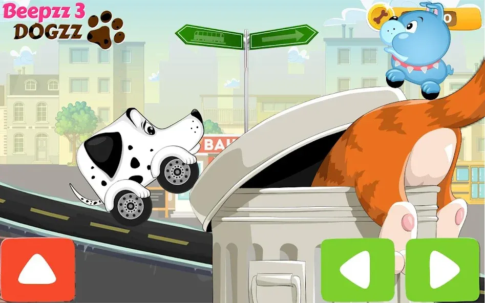 Взломанная Racing games for kids — Dogs  [МОД Меню] — полная версия apk на Андроид screen 3