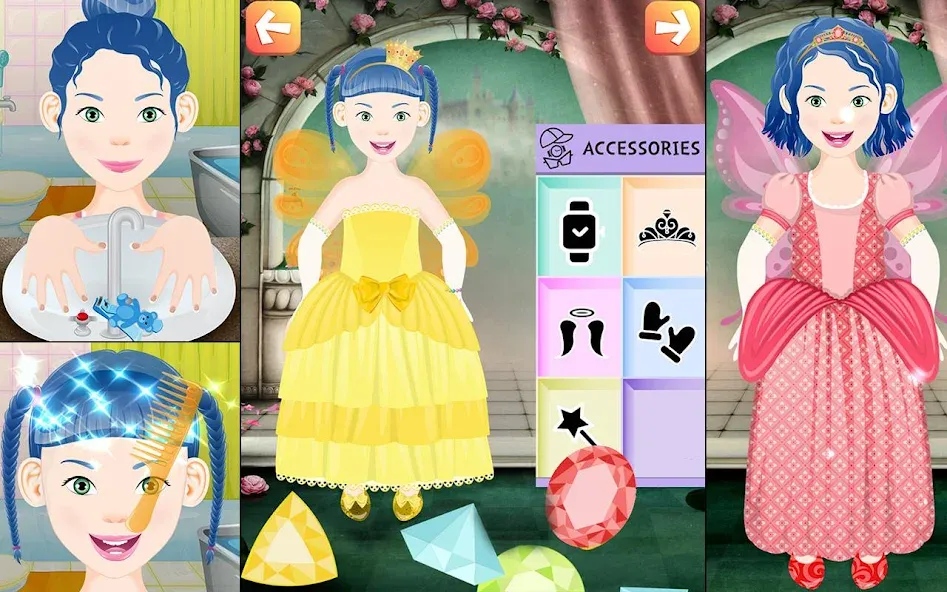 Взломанная Dress Up game for girls  [МОД Menu] — последняя версия apk на Андроид screen 2