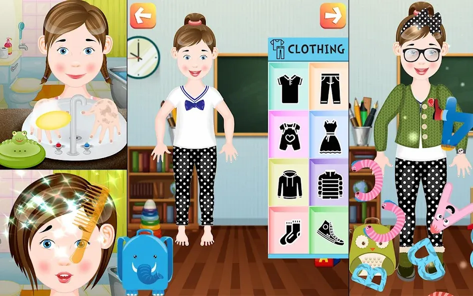 Взломанная Dress Up game for girls  [МОД Menu] — последняя версия apk на Андроид screen 4