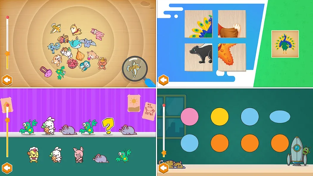 Взломанная 690 Puzzles for preschool kids  [МОД Много монет] — последняя версия apk на Андроид screen 5