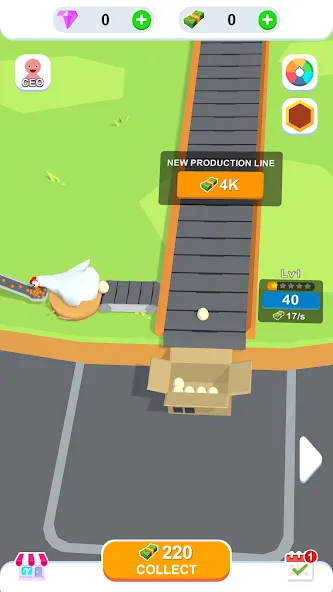 Взлом Idle Egg Factory  [МОД Menu] — стабильная версия apk на Андроид screen 4