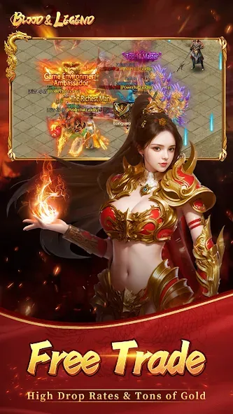 Скачать взлом Blood&Legend:Dragon King idle  [МОД Меню] — полная версия apk на Андроид screen 2