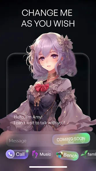 Взломанная EVA Character AI & AI Friend (ИВА АИ)  [МОД Бесконечные монеты] — последняя версия apk на Андроид screen 3