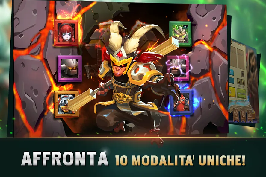 Взломанная Clash of Lords 2: Italiano (Клэш оф Лордс 2)  [МОД Menu] — полная версия apk на Андроид screen 5