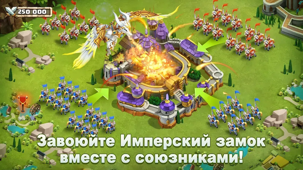 Взлом Castle Clash: Правитель мира (Кастл Клаш)  [МОД Бесконечные монеты] — последняя версия apk на Андроид screen 5