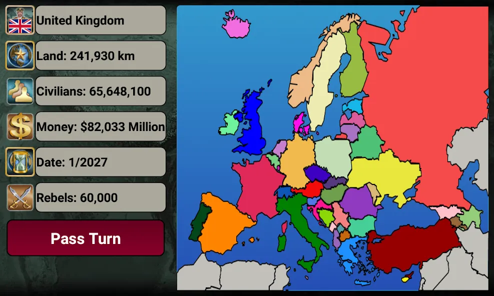 Взломанная Europe Empire  [МОД Menu] — полная версия apk на Андроид screen 2