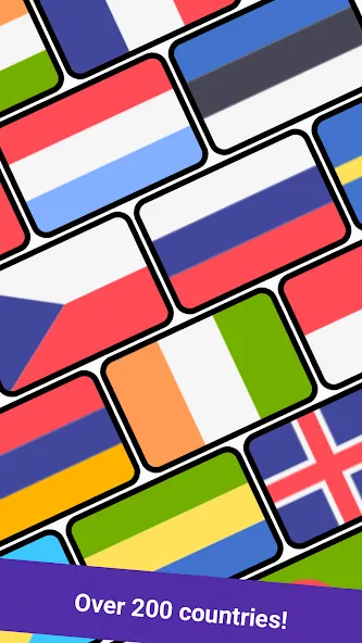 Взломанная Geomi — Flags & Countries  [МОД Бесконечные деньги] — полная версия apk на Андроид screen 2