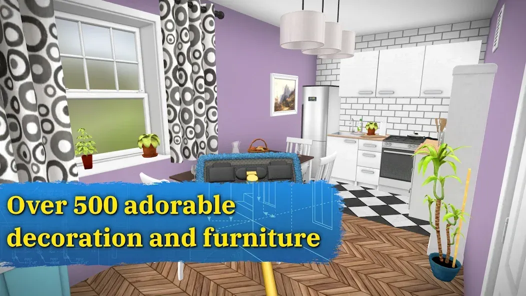 Скачать взлом House Flipper: Home Design (Хаус Флиппер)  [МОД Unlimited Money] — полная версия apk на Андроид screen 2