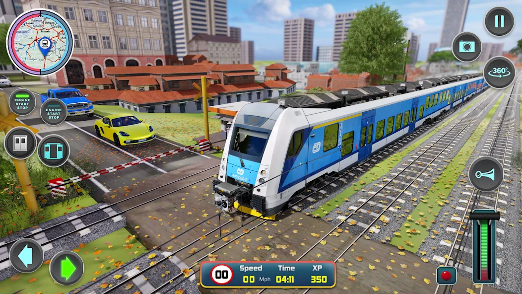 Взлом City Train Driver- Train Games  [МОД Все открыто] — стабильная версия apk на Андроид screen 4