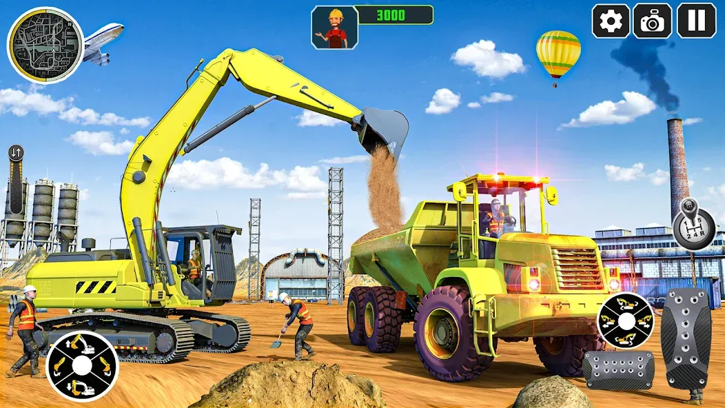 Взломанная City Construction Simulator 3D  [МОД Unlimited Money] — полная версия apk на Андроид screen 3