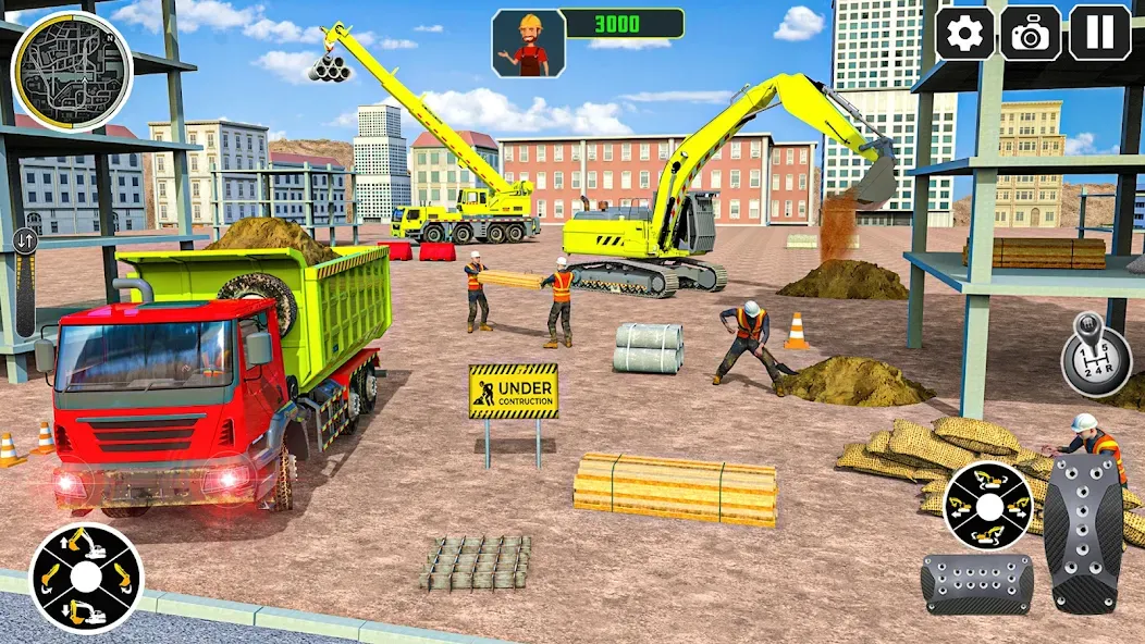 Взломанная City Construction Simulator 3D  [МОД Unlimited Money] — полная версия apk на Андроид screen 4