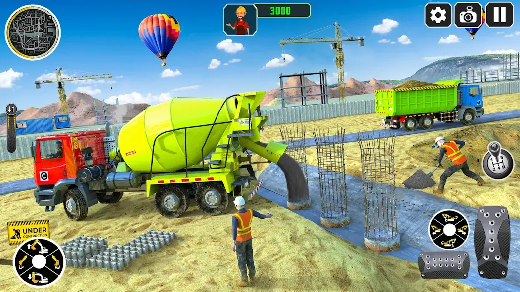 Взломанная City Construction Simulator 3D  [МОД Unlimited Money] — полная версия apk на Андроид screen 5