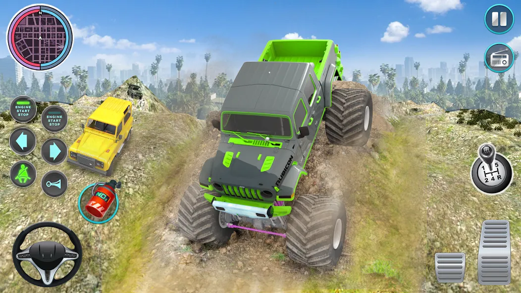 Взлом Monster Truck Off Road Racing  [МОД Много денег] — полная версия apk на Андроид screen 2