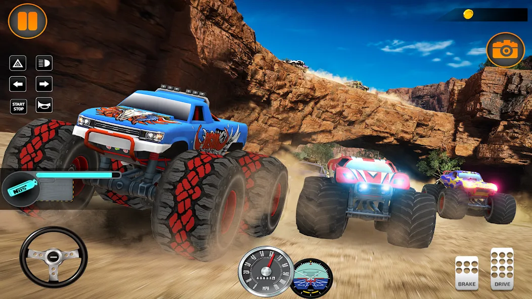 Взлом Monster Truck Off Road Racing  [МОД Много денег] — полная версия apk на Андроид screen 4