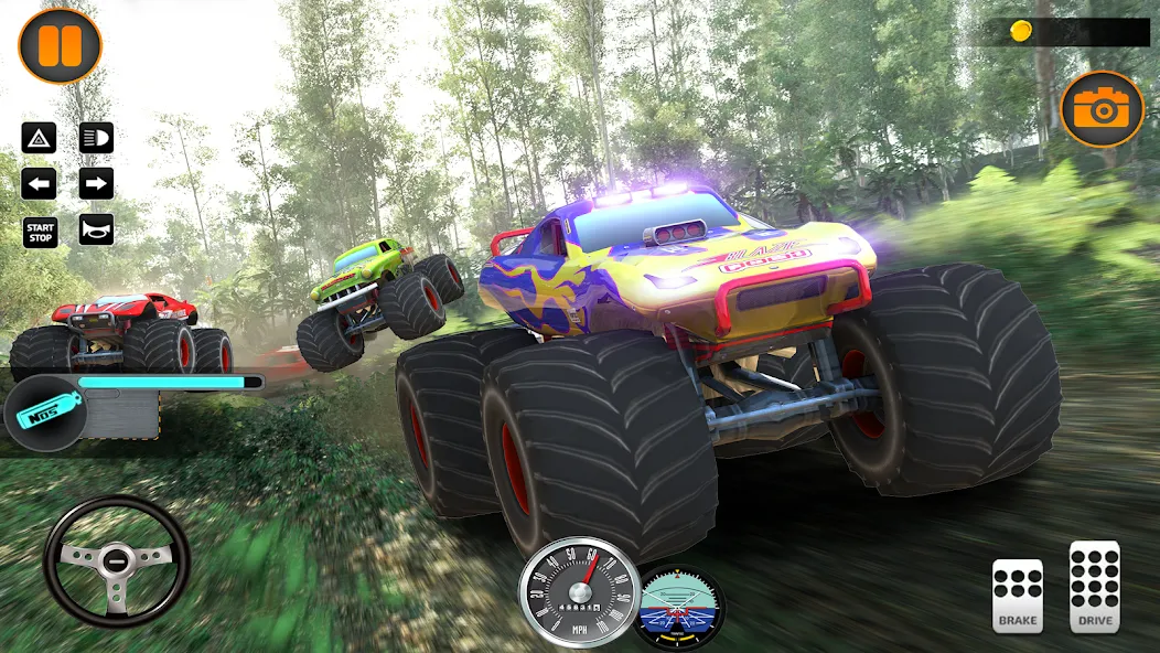 Взлом Monster Truck Off Road Racing  [МОД Много денег] — полная версия apk на Андроид screen 5