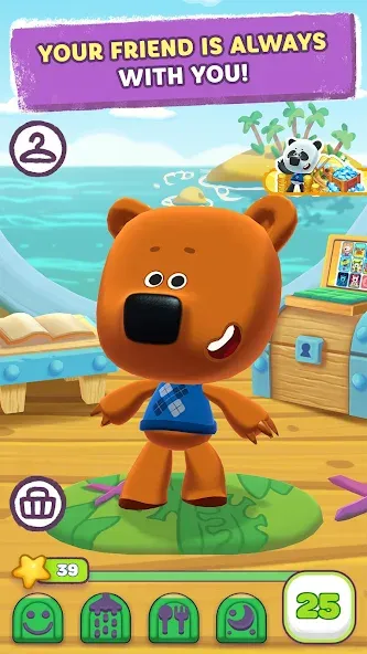 Скачать взломанную My True Friend Bucky  [МОД Все открыто] — стабильная версия apk на Андроид screen 1