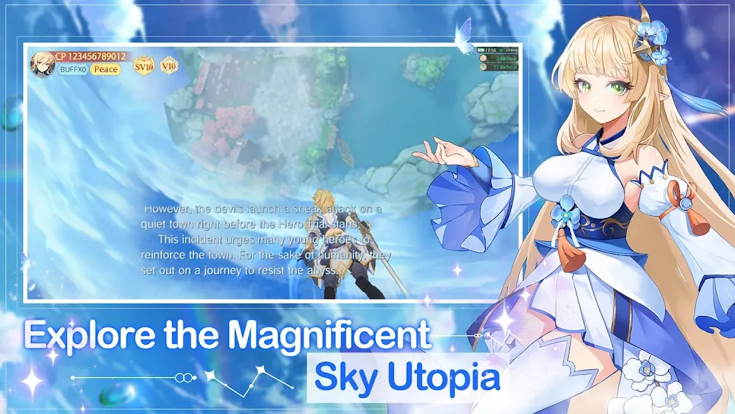 Скачать взлом Sky Utopia (Скай Утопия)  [МОД Много денег] — последняя версия apk на Андроид screen 2