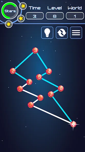 Взломанная Connect The Dots (Коннект зе Дотс)  [МОД Все открыто] — последняя версия apk на Андроид screen 1