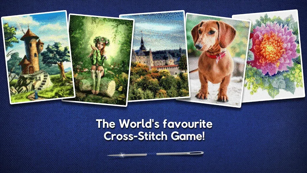 Взлом Cross-Stitch World (Кросс)  [МОД Unlocked] — полная версия apk на Андроид screen 1