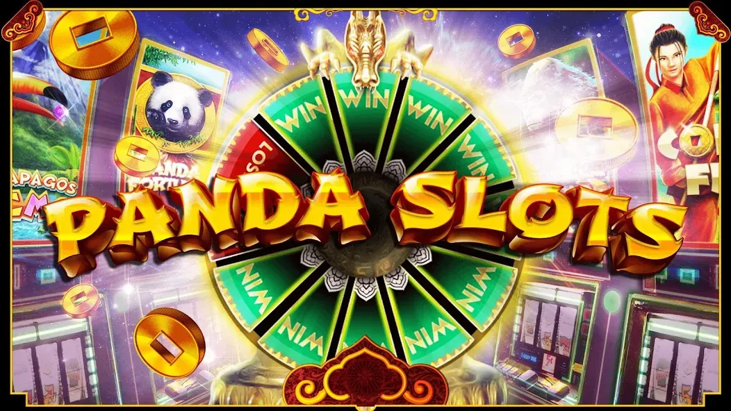 Скачать взломанную Panda Slots (Панда Слоты)  [МОД Menu] — последняя версия apk на Андроид screen 1