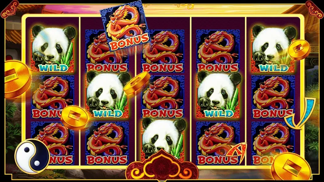 Скачать взломанную Panda Slots (Панда Слоты)  [МОД Menu] — последняя версия apk на Андроид screen 4