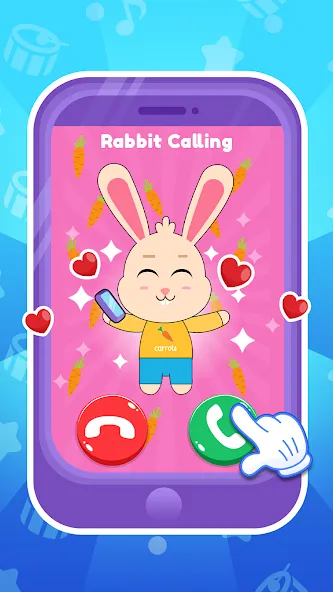 Взломанная Baby Phone: Toddler Games (Беби Фон)  [МОД Все открыто] — стабильная версия apk на Андроид screen 3