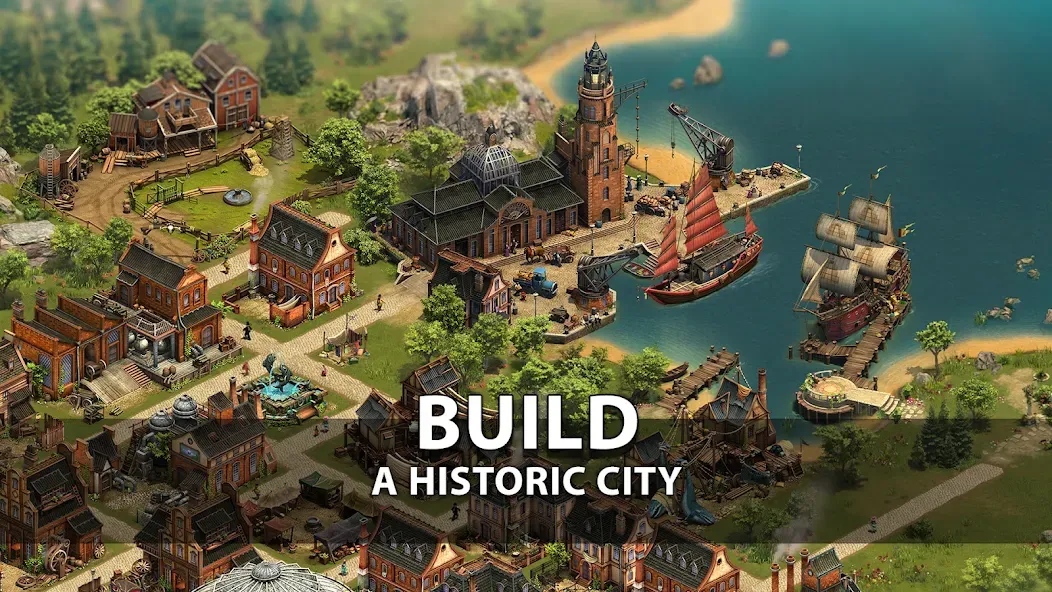 Взлом Forge of Empires: Build a City (Фордж оф Эмпайрс)  [МОД Unlimited Money] — полная версия apk на Андроид screen 1