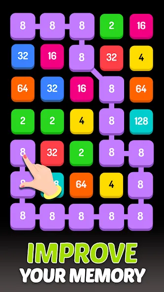 Скачать взломанную 2248 — Numbers Game 2048 (Пазл)  [МОД Unlimited Money] — последняя версия apk на Андроид screen 2