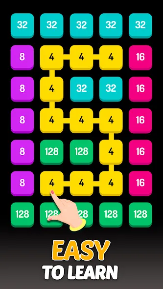 Скачать взломанную 2248 — Numbers Game 2048 (Пазл)  [МОД Unlimited Money] — последняя версия apk на Андроид screen 3