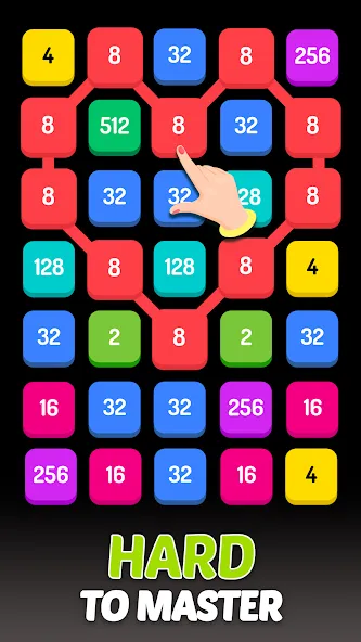 Скачать взломанную 2248 — Numbers Game 2048 (Пазл)  [МОД Unlimited Money] — последняя версия apk на Андроид screen 4