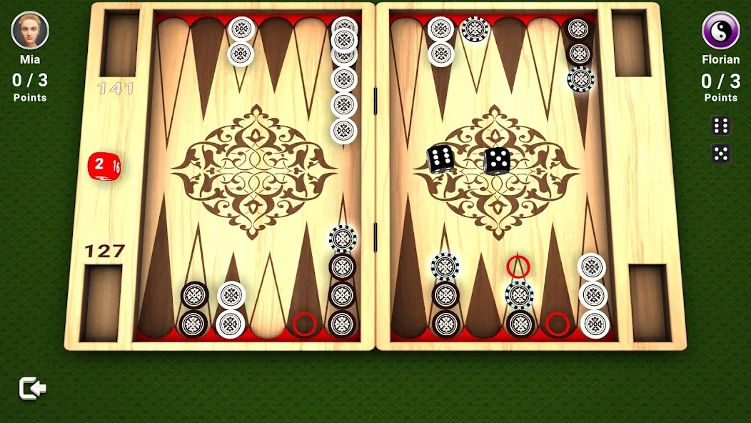 Взлом Backgammon —  Board Game  [МОД Меню] — стабильная версия apk на Андроид screen 2