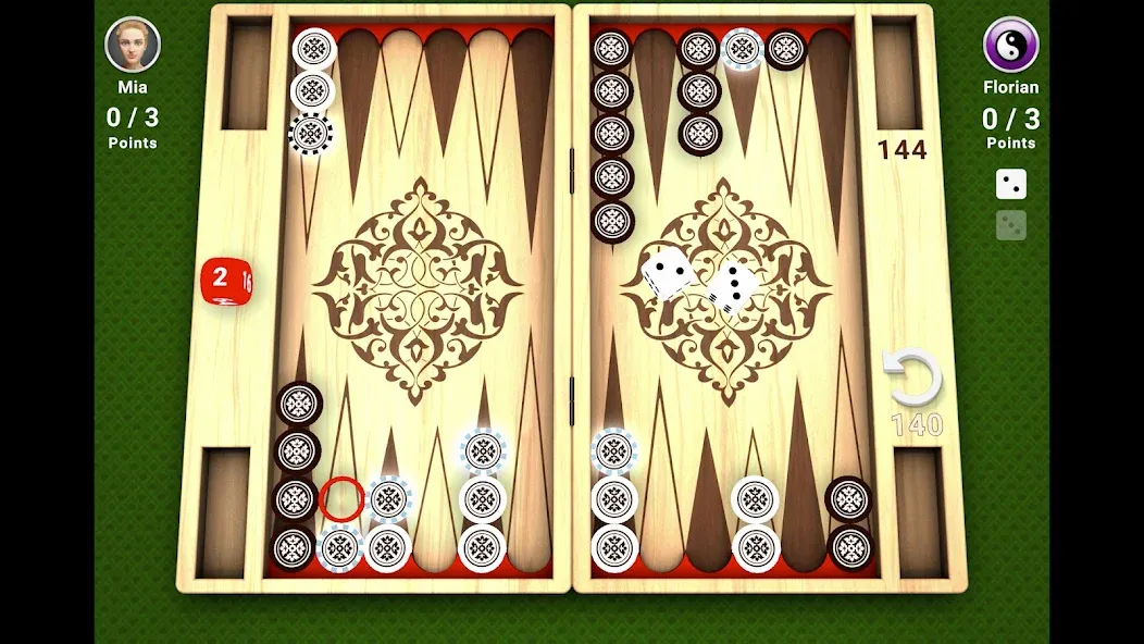 Взлом Backgammon —  Board Game  [МОД Меню] — стабильная версия apk на Андроид screen 5