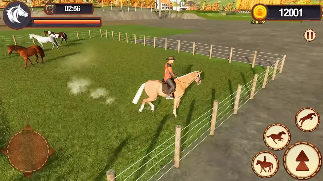 Скачать взлом My Horse Herd Care Simulator (Мой симулятор ухода за стадом лошадей)  [МОД Много монет] — полная версия apk на Андроид screen 2