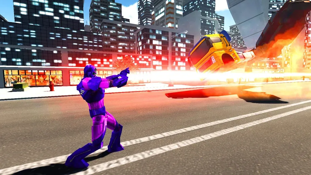 Взломанная Super city hero:Iron Hero War (Супер сити герой)  [МОД Бесконечные деньги] — последняя версия apk на Андроид screen 2